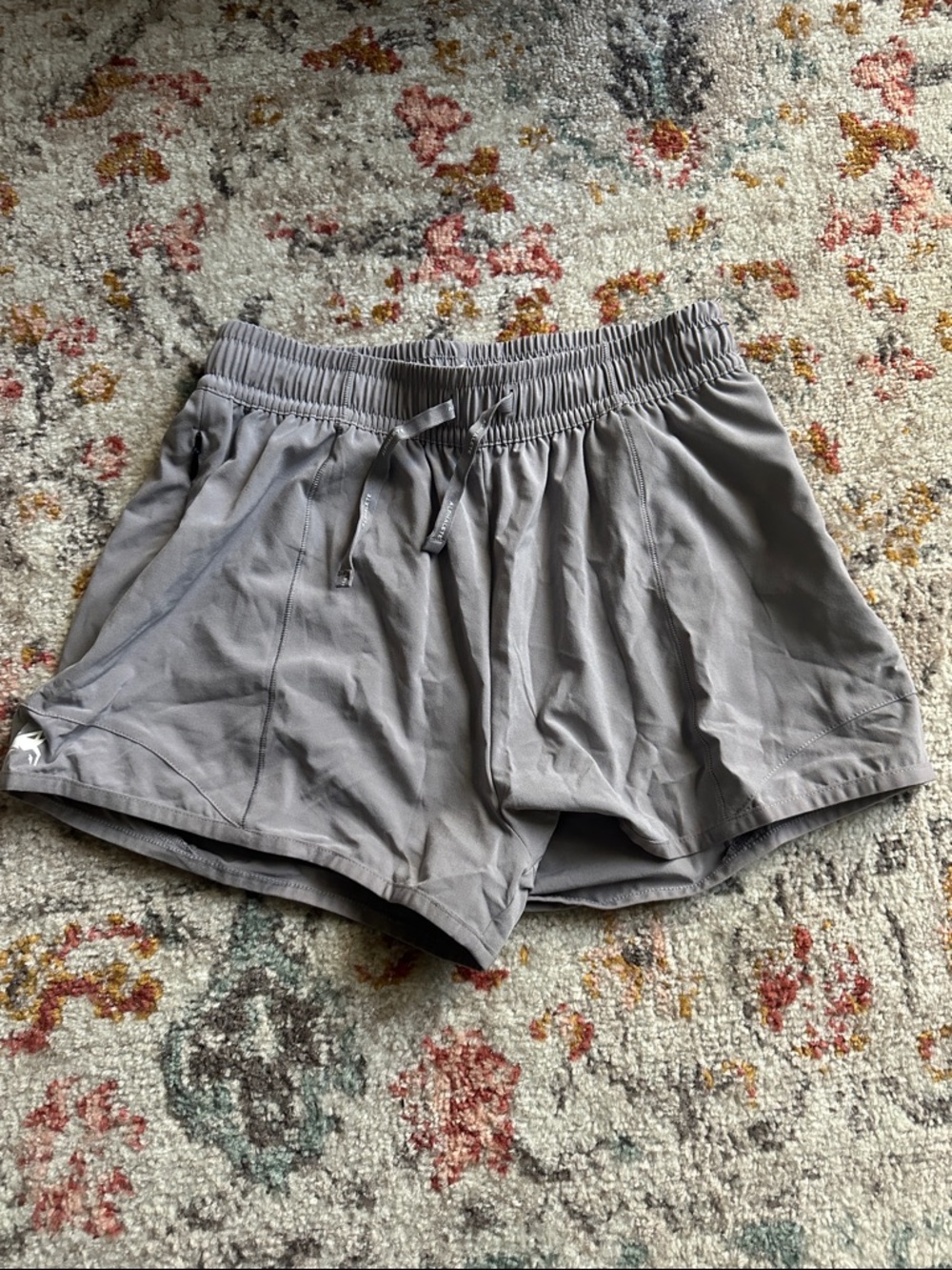 Alphalete Women's Light Grey Athletic Shorts